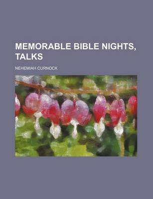 Book cover for Memorable Bible Nights, Talks