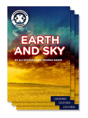 Book cover for Project X Comprehension Express: Stage 1: Earth and Sky Pack of 15