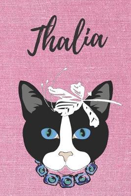 Book cover for Thalia Notizbuch-Katzen / Malbuch / Tagebuch