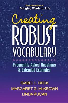 Book cover for Creating Robust Vocabulary