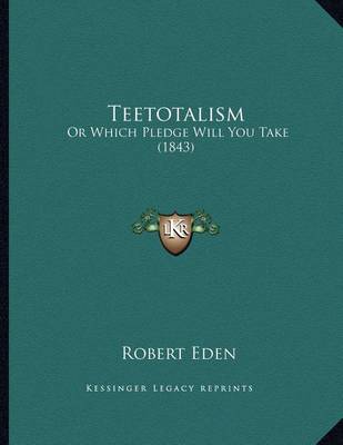 Book cover for Teetotalism