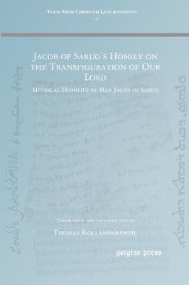 Cover of Jacob of Sarug's Homily on the Transfiguration of Our Lord