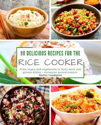 Book cover for 98 delicious recipes for the rice cooker