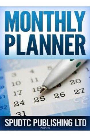 Cover of Monthly Planner