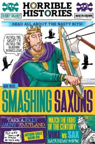 Cover of Smashing Saxons (newspaper edition)