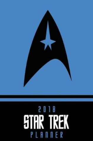 Cover of 2018 Star Trek Planner - Blue