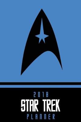 Book cover for 2018 Star Trek Planner - Blue