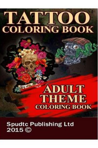 Cover of Tattoo Coloring Book