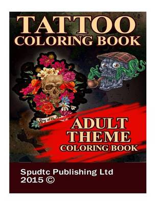 Book cover for Tattoo Coloring Book