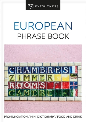 Book cover for European Phrase Book