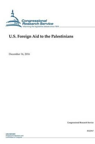Cover of U.S. Foreign Aid to the Palestinians