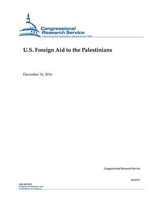 Book cover for U.S. Foreign Aid to the Palestinians