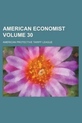 Cover of American Economist Volume 30