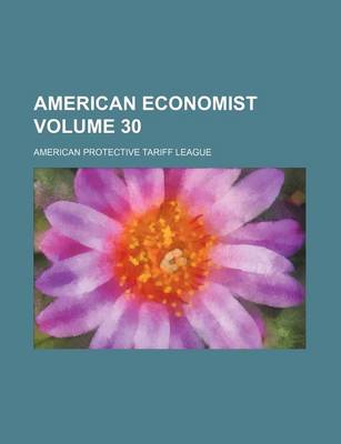 Book cover for American Economist Volume 30