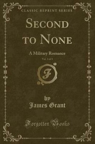 Cover of Second to None, Vol. 3 of 3