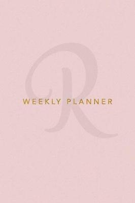 Book cover for R Weekly Planner