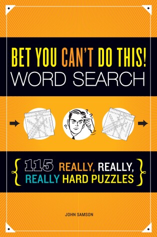 Book cover for Bet You Can't Do This! Word Search