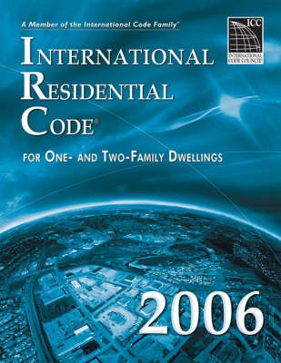 Book cover for 2006 International Residential Code