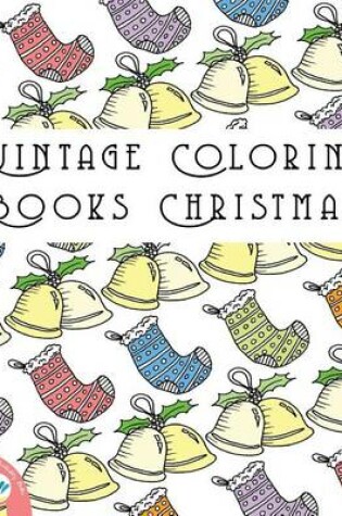 Cover of Vintage Coloring Books Christmas