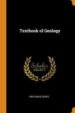 Cover of Textbook of Geology