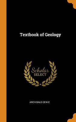 Book cover for Textbook of Geology