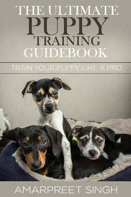 Book cover for The Ultimate Puppy Training Guidebook