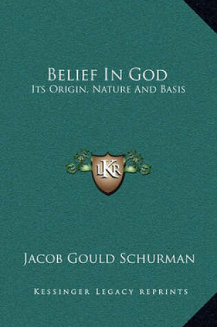 Cover of Belief in God