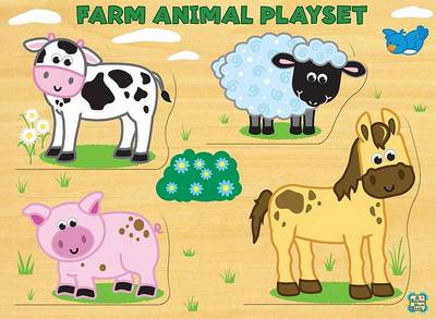 Book cover for Farm Animal Playset