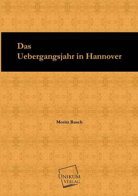 Book cover for Das Uebergangsjahr in Hannover