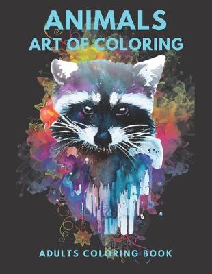 Book cover for Animals Art of Coloring