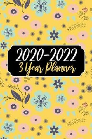 Cover of 2020-2022 3 Year Planner