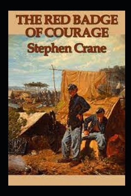 Book cover for The Red Badge of Courage by Stephen Crane