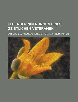 Book cover for Lebenserinnerungen Eines Geistlichen Veteranen