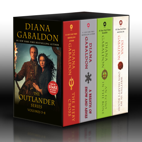 Book cover for Outlander Volumes 5-8 (4-Book Boxed Set)