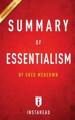 Book cover for Summary of Essentialism