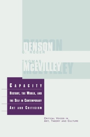 Cover of Capacity