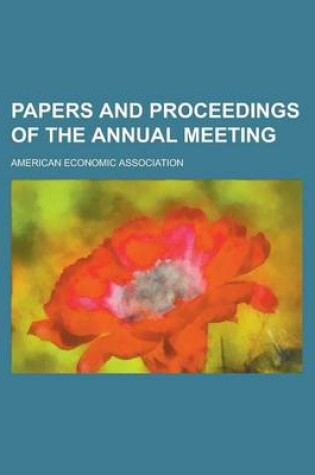 Cover of Papers and Proceedings of the Annual Meeting