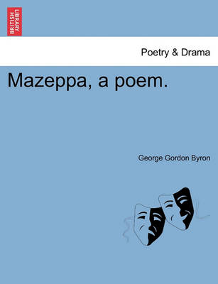 Book cover for Mazeppa, a Poem.