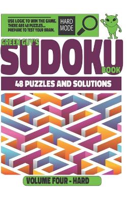 Book cover for Green Guys - Hard Sudoku - 48 Puzzles