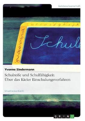 Cover of Schulreife und Schulfahigkeit