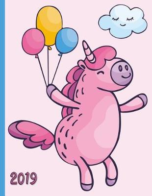 Book cover for Dancing Unicorn at a Party with Balloons