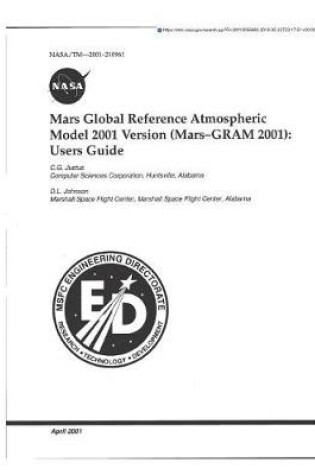 Cover of Mars Global Reference Atmospheric Model 2001 Version (Mars-Gram 2001)