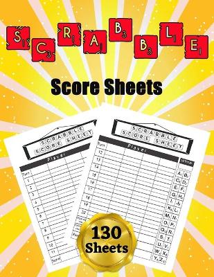 Book cover for Scrabble Score Sheets