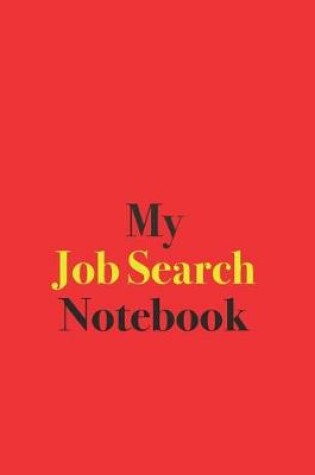 Cover of My Job Search Notebook