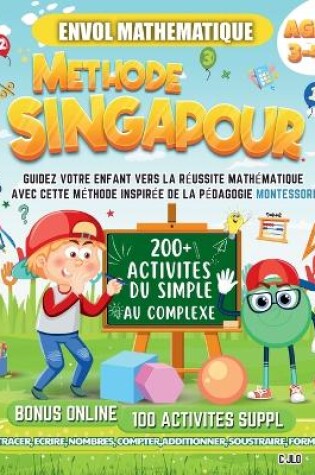 Cover of Envol Mathématique Méthode Singapour Age 3-4