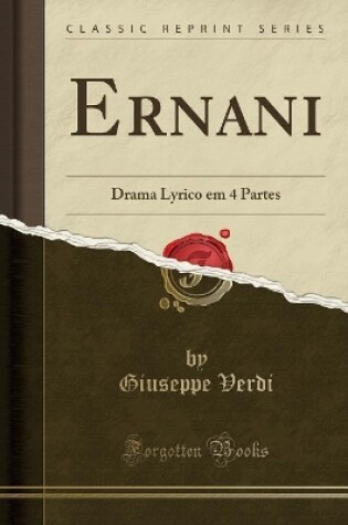 Cover of Ernani