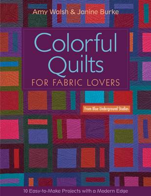 Book cover for Colorful Quilts for Fabric Lovers