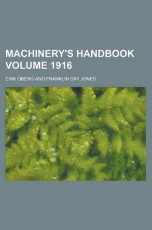 Cover of Machinery's Handbook Volume 1916