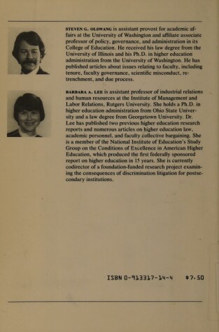 Book cover for Faculty Freedoms and Institutional Accountability: Interactions and Conflicts: Ashe-Eric/Higher Educa Tion Research Report Number 5, 1984 (Volume 13)