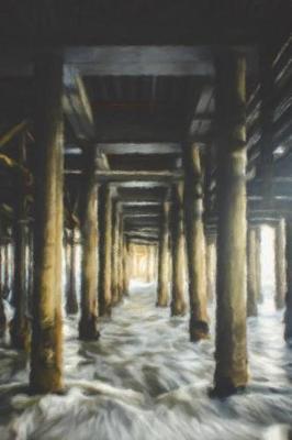 Book cover for Waves Under the Pier - Lined Notebook with Margins